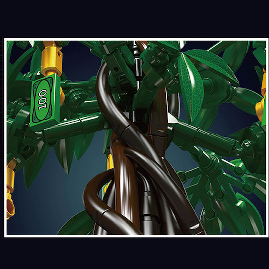 Mould King Τουβλάκια Money Tree για 8+ Ετών 905τμχ