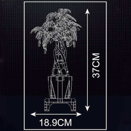 Mould King Τουβλάκια Money Tree για 8+ Ετών 905τμχ