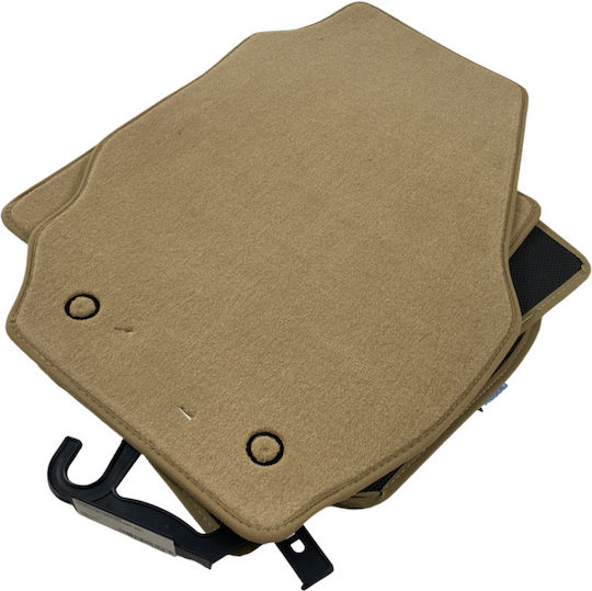 Petex Set of Front and Rear Mats 4pcs for Volvo S80 / V70 2006 Beige