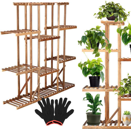 Holzblumenständer 15 Regale Support Ga200 119x120cm