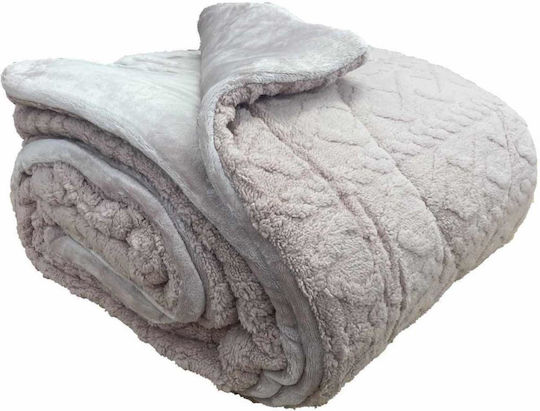 Linea Home Κουβερτοπάπλωμα Διπλό 210x230εκ. Patagonia Ροζ