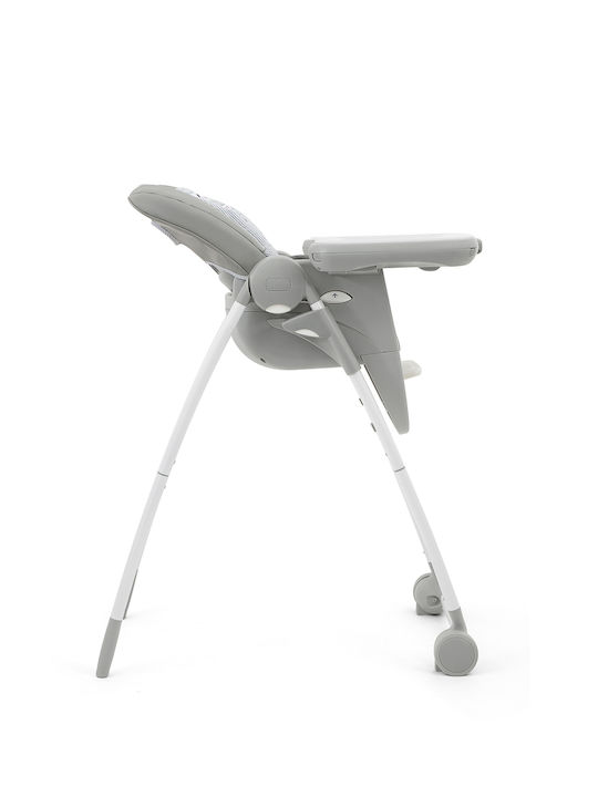Joie Multiply Foldable Baby Highchair 6 in 1 with Adjustable Height Gray