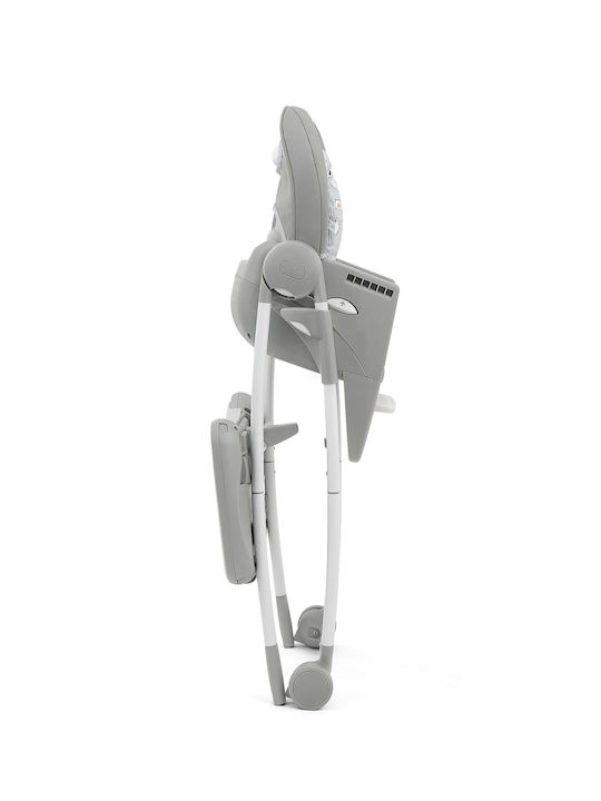 Joie Multiply Foldable Baby Highchair 6 in 1 with Adjustable Height Gray