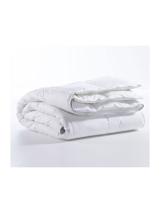 Nef-Nef Homeware Πάπλωμα Υπέρδιπλο με Γέμιση Microfiber 240x260εκ. Λευκό 035880