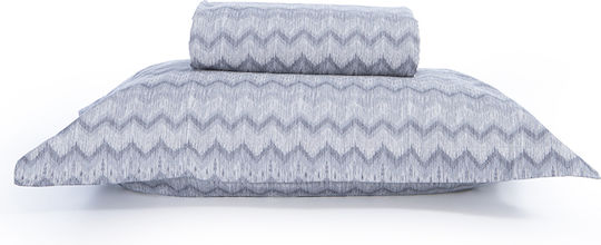 Nef-Nef Homeware Bettdecke Großes Doppelbett 230x240cm Energy Grey 350 GSMGsm