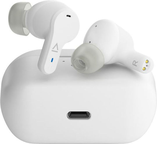 Creative Zen Air Pro In-ear Bluetooth Handsfree Ακουστικά με Αντοχή στον Ιδρώτα και Θήκη Φόρτισης Λευκά