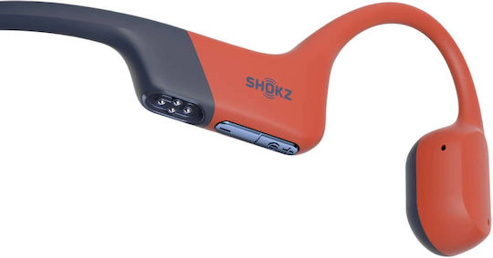 Shokz OpenSwim Pro S711 Bone Conduction Bluetooth Handsfree Ακουστικά με Αντοχή στον Ιδρώτα Κόκκινα