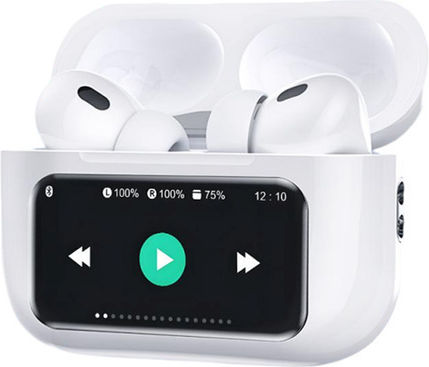 Riversong Airfly T2 In-ear Bluetooth Handsfree Ακουστικά με Αντοχή στον Ιδρώτα και Θήκη Φόρτισης Λευκά