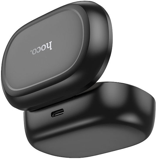 Hoco EQ8 In-ear Bluetooth Handsfree Ακουστικά με Θήκη Φόρτισης Μαύρα