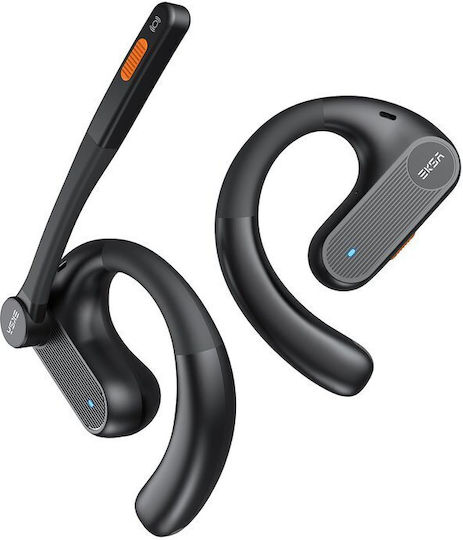 OneOdio EKSA S30 Open Ear Bluetooth Handsfree Căști cu Rezistență la Transpirație și Carcasă de Încărcare Negru
