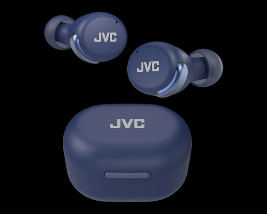 JVC HA-A30T In-ear Bluetooth Handsfree Earphones with Sweat Resistance and Charging Case Blue