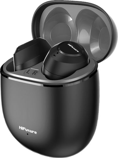 HiFuture Olymbuds3 Bluetooth Handsfree Ακουστικά με Θήκη Φόρτισης Μαύρα