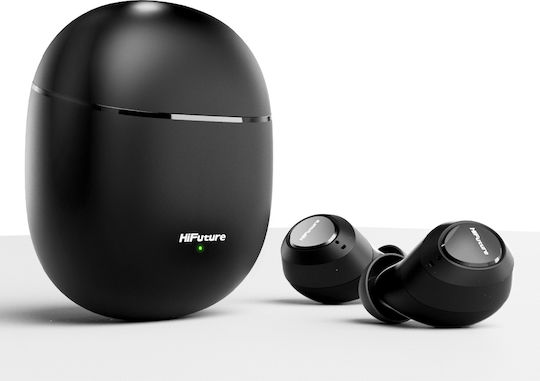 HiFuture Olymbuds3 Bluetooth Handsfree Ακουστικά με Θήκη Φόρτισης Μαύρα