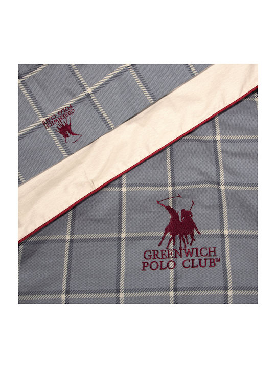 Greenwich Polo Club Set Cearșafuri 240x260cm. 2193 Grey, Beige 4buc