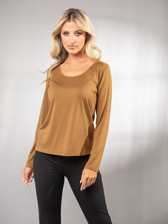 Women's Blouse Brown