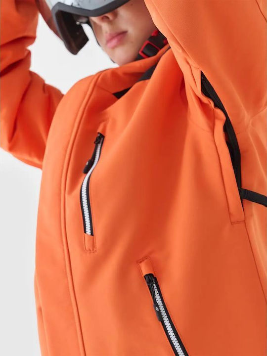 Kids' Casual Jacket with Hood Orange