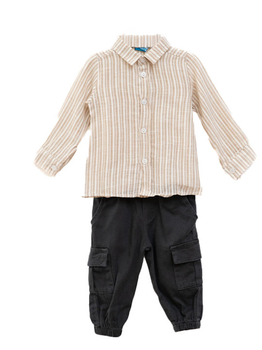 Restart for kids Kids Set with Pants Winter 3pcs gri