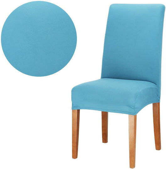 Ελαστικό Κάλυμμα Καρέκλας Light Blue Ελαστικό Κάλυμμα Καρέκλας Light Blue