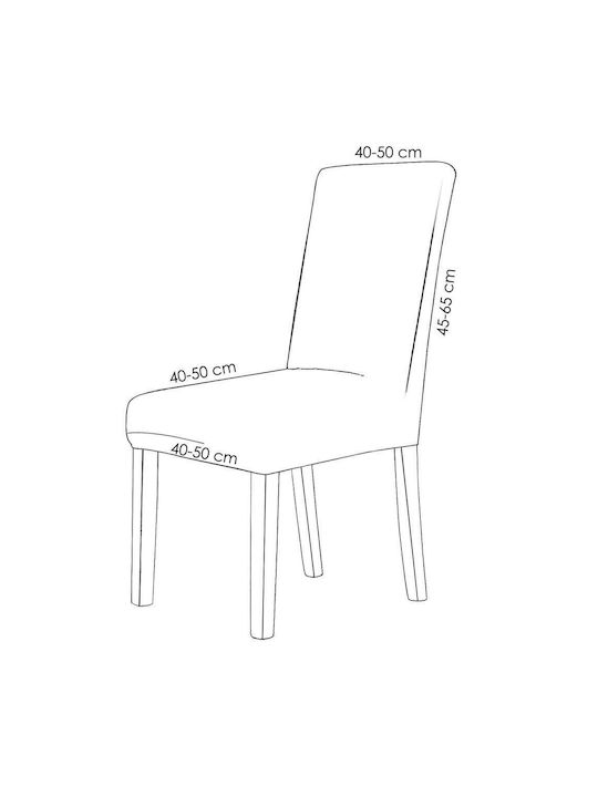 Husă Elastică Scaun Light Blue 1buc