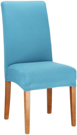 Ελαστικό Κάλυμμα Καρέκλας Light Blue