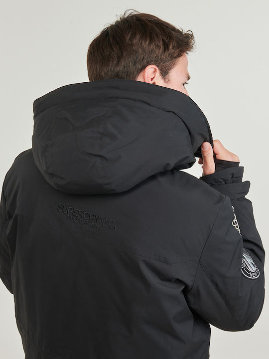 City Winter Jacket Parka Black