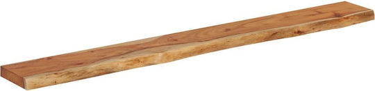 Ράφι Live Edge Καφέ 140x20x2.5εκ.