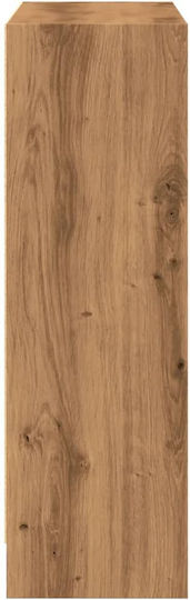 Brown Bookcase 80x24x76cm