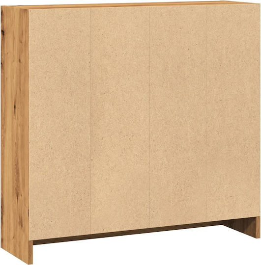 Brown Bookcase 80x24x76cm