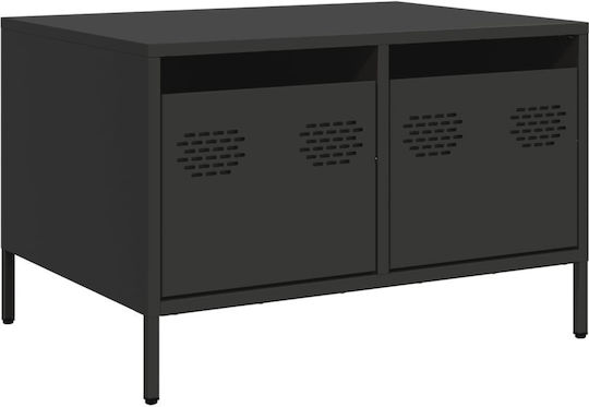 TV-Ständer Aus Metall Schwarz M68xP50xH43.5cm