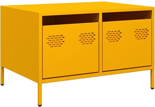 Stand TV Metalic Mustar Galben L68xA50xÎ43.5cm