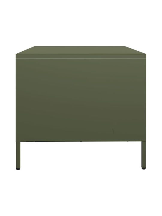 Metal TV Stand Olive Green M68xP50xH43.5cm