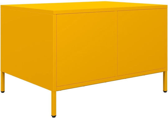 Stand TV Metalic Mustar Galben L68xA50xÎ43.5cm