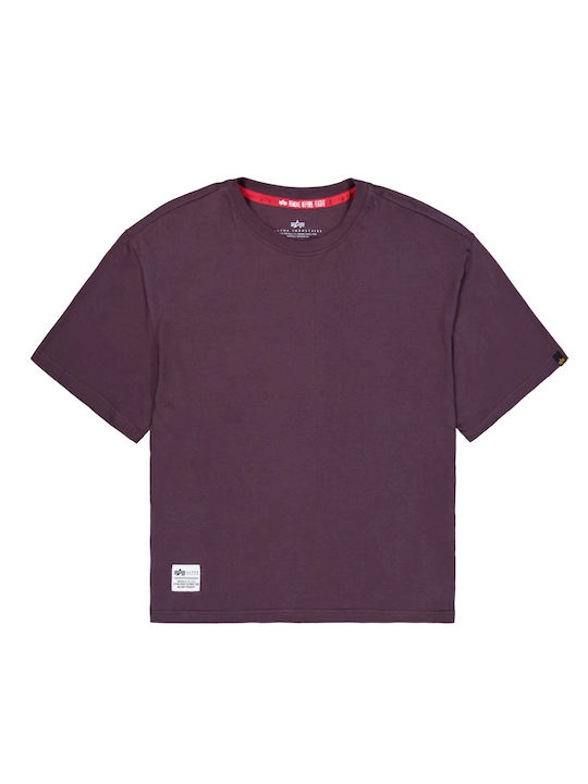 Alpha Industries T-shirt Plum