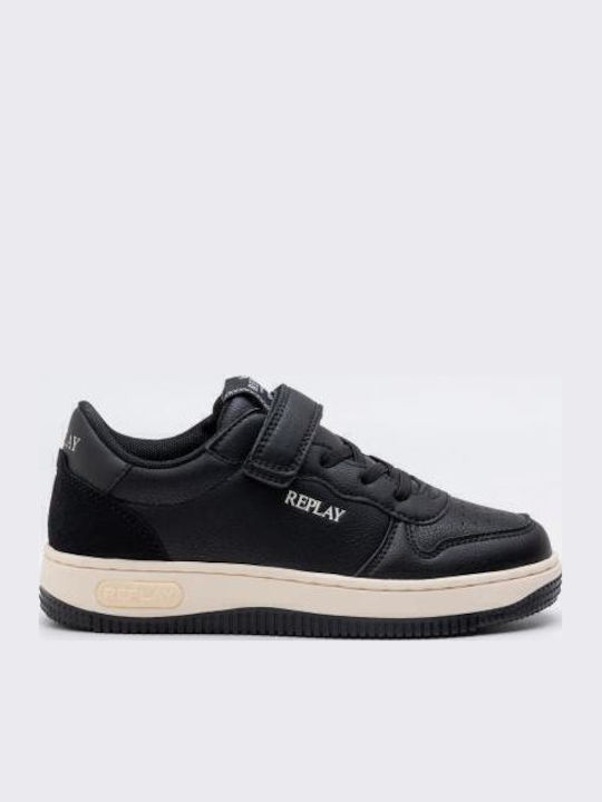Epic Jr Lowv Kids Sneakers with Scratch Black