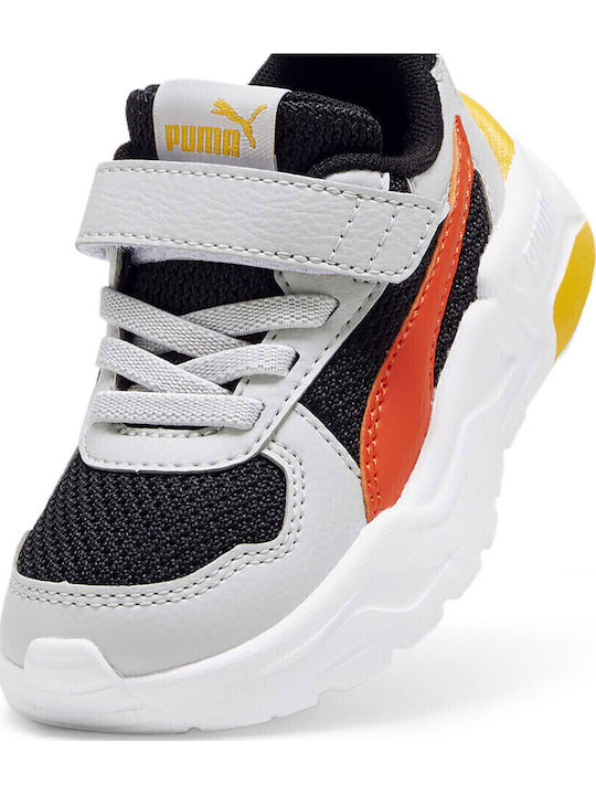 TRINITY LITE AC+ INF Kinder Sneaker mit Bügel- und Schleifenverschluss Grau