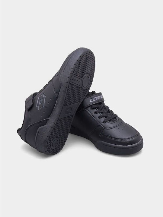 Παιδικά Sneakers με Σκρατς Μαύρα