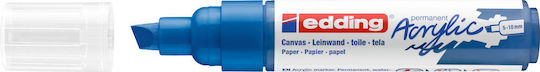 Edding 5000 Acrylic Marker 10mm Gentian Blue