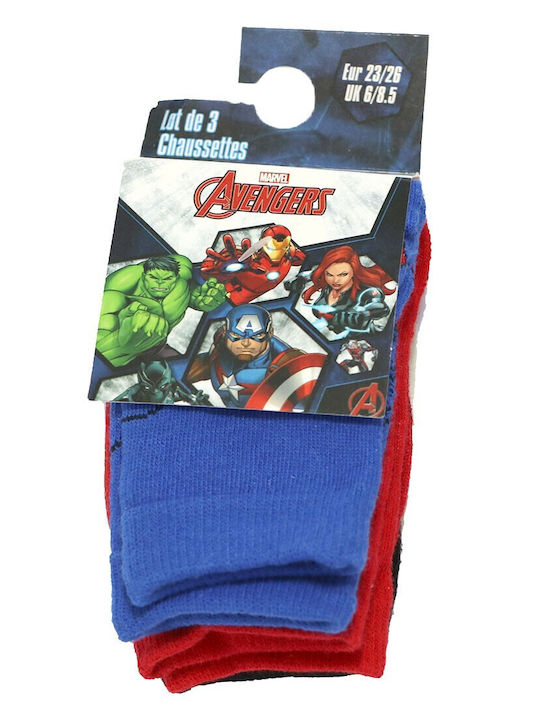 Marvel Kindersocken Blue 3 Paar