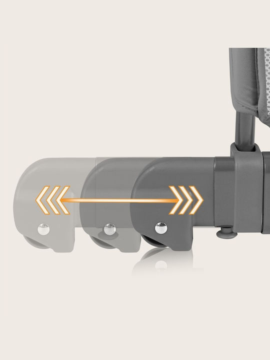 Lionelo Люлка Thomi Plus с Матрак и Колела Gray Concrete
