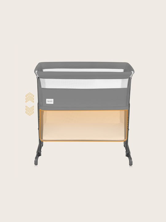Lionelo Люлка Thomi Plus с Матрак и Колела Gray Concrete