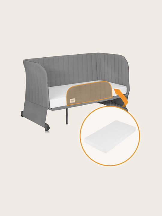 Lionelo Люлка Thomi Plus с Матрак и Колела Gray Concrete