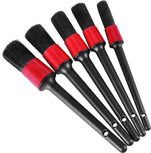 Auto Gs Cleaning Brushes for Interior Plastics - Dashboard Car 5pcs