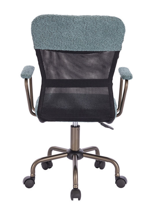 Liberta Bell Office Chair with Arms Mint and Black