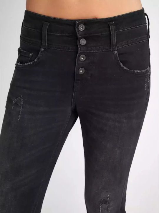 Irene Γυναικείο Jean Παντελόνι σε Boyfriend Εφαρμογή Black