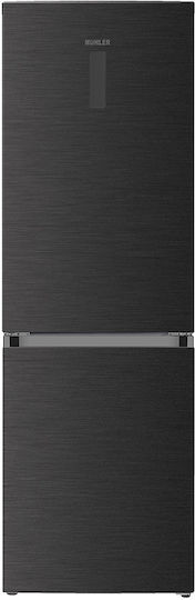 Fridge-Freezer 290lt NoFrost H185xW59.5xD60cm Inox NFC1851NDIE