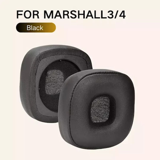 Replacement Earpads for Marshall 3/4 Headphones Black