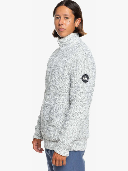 Boketto Men's Grey Knitted Cardigan
