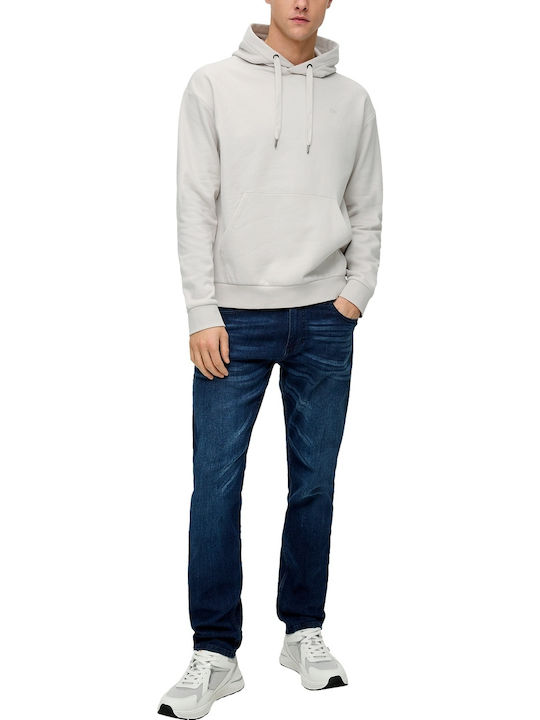 Sweatshirt mit Kapuze Ecru