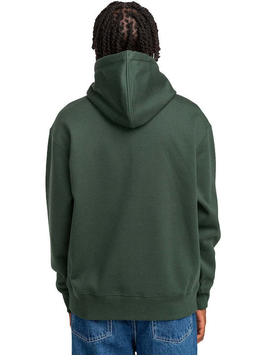 Element Rain Cornell Sweatshirt Fleece with Hood Deep Forest