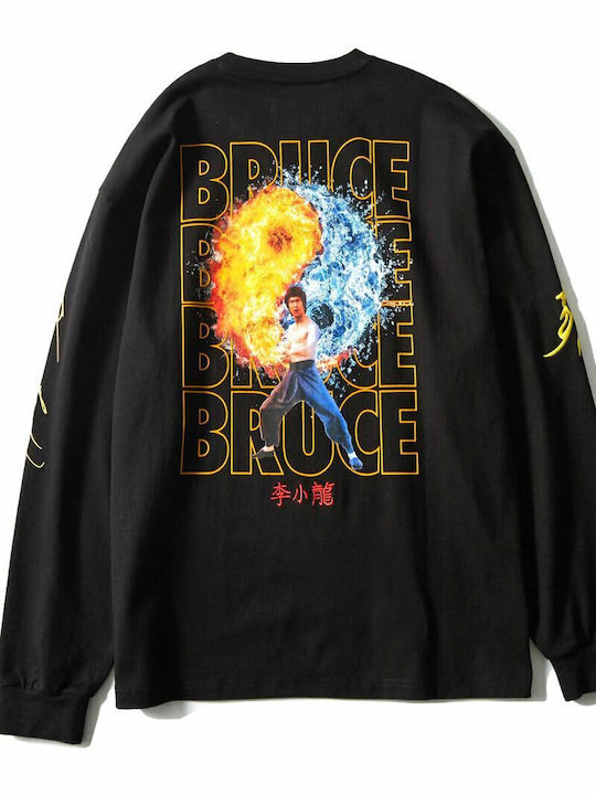 Bruce Lee Φούτερ Black